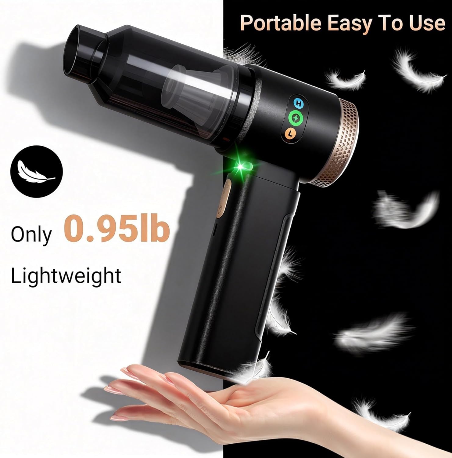 Why this 0.95-pound cordless mini-vacuum is revolutionizing car and home cleaning
