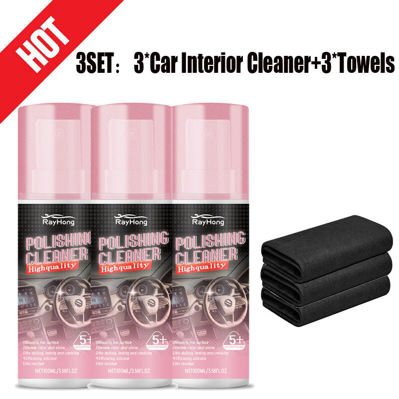 3X Polishing Cleaner Car Interior, Car Interior Detailer and Cleaner 100Ml 2026